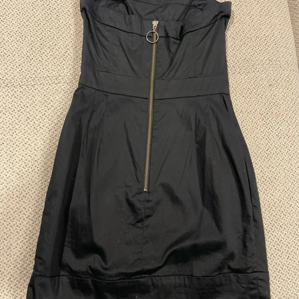 French Connection Black Tube Dress - Picture 3 of 5